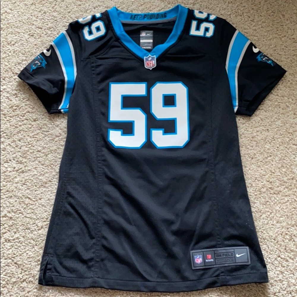 Nike Luke Kuechly 59 Carolina panthers jersey